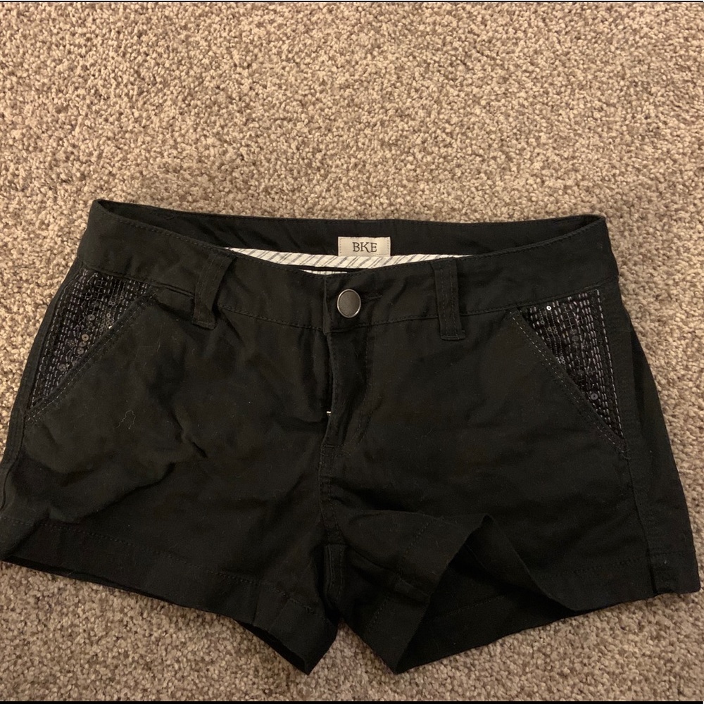 BKE Black Shorts